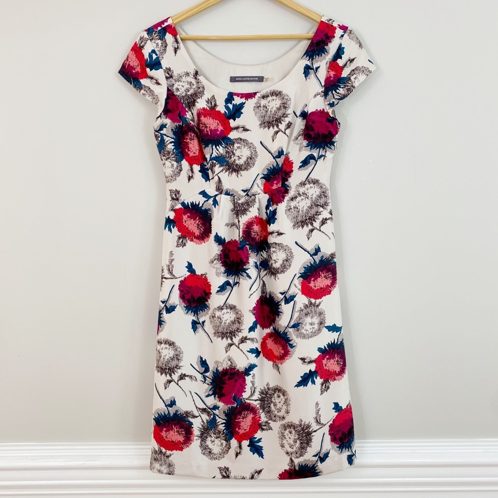 Boden Limited Edition Silk Floral Dress